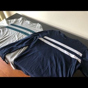 Gap Striped Long Sleeve Shirt size L